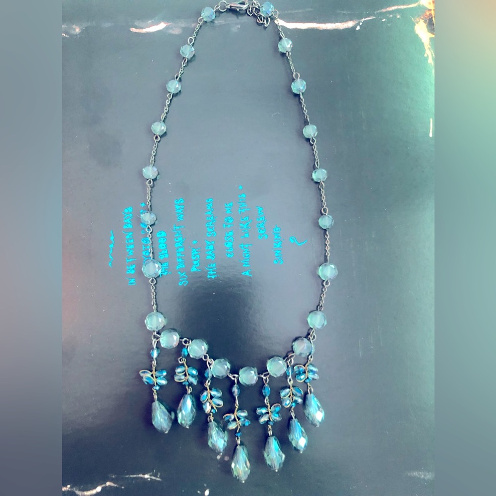 Blue Sparkle Necklace